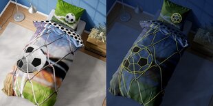 Комплект детского постельного белья, светящегося ночью 140х200, 2 части цена и информация | Детское постельное бельё | hansapost.ee