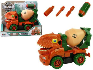 Kokkupandav dinosaurus-veoauto Dinosaur Truck, oranž цена и информация | Игрушки для мальчиков | hansapost.ee