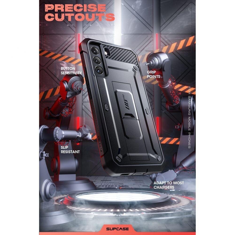 Supcase Unicorn Beetle Pro, Galaxy S22 Black цена и информация | Telefonide kaitsekaaned ja -ümbrised | hansapost.ee