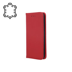 OEM Genuine Leather Case telefonile iPhone 11, punane цена и информация | Чехлы для телефонов | hansapost.ee