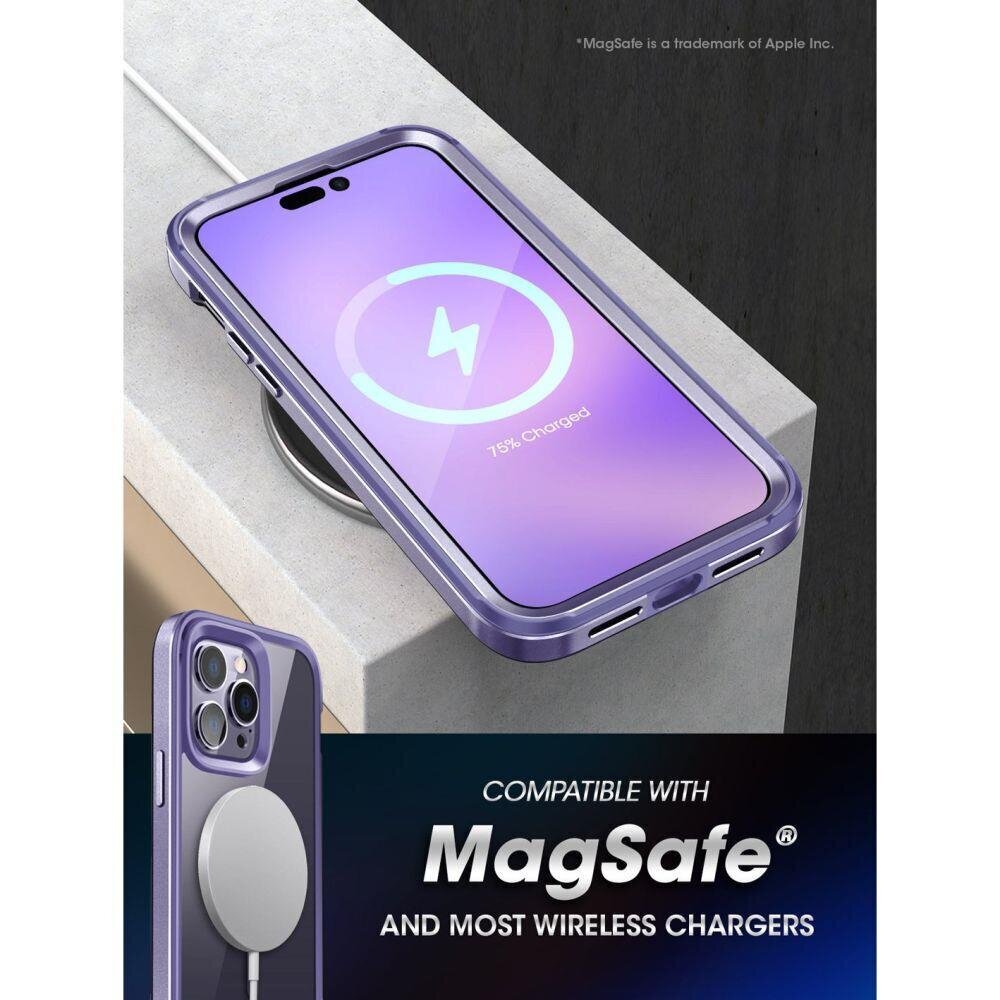 Supcase UB Edge Mag Safe, iPhone 14 Pro Max Deep Purple цена и информация | Telefonide kaitsekaaned ja -ümbrised | hansapost.ee