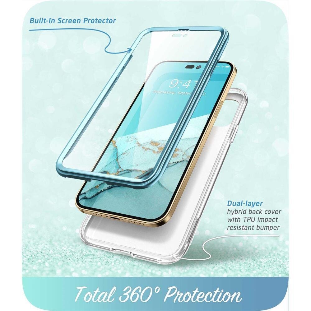Supcase Cosmo, iPhone 14 Pro Max Ocean Blue цена и информация | Telefonide kaitsekaaned ja -ümbrised | hansapost.ee