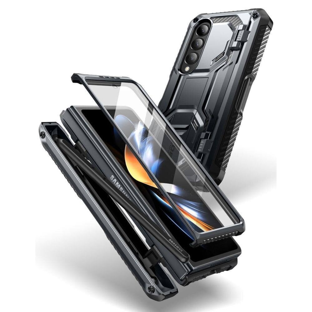 Supcase IBLSN Armorbox, Galaxy Fold 4 Black цена и информация | Telefonide kaitsekaaned ja -ümbrised | hansapost.ee