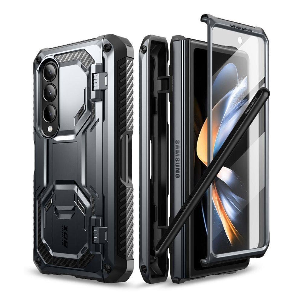 Supcase IBLSN Armorbox, Galaxy Fold 4 Black цена и информация | Telefonide kaitsekaaned ja -ümbrised | hansapost.ee