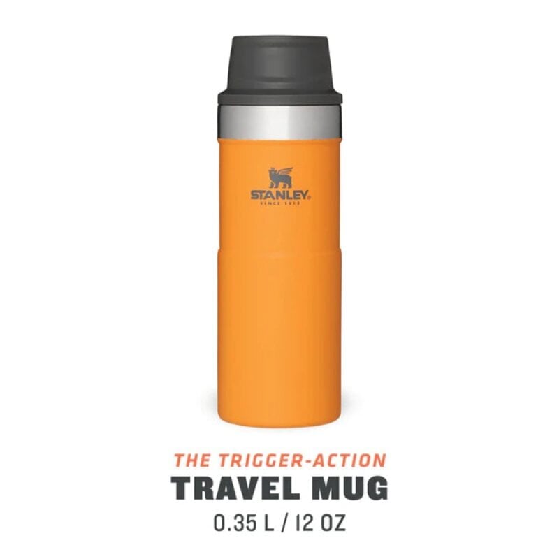 Termokruus The Trigger-Action Travel Mug Classic, 0,35 L, safrankollase värviga hind ja info | Termosed ja termokruusid | hansapost.ee