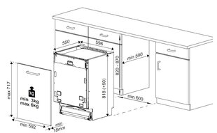 Nõudepesumasin Beko DIN34320 hind ja info | Nõudepesumasinad | hansapost.ee