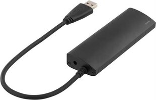 USB jaotur Deltaco UH-481, USB A, 0.3 m цена и информация | Адаптеры и USB-hub | hansapost.ee