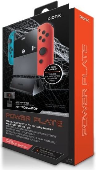 Laadimisdokk Bionik Power Plate Nintendo Switchi hind ja info | Mängukonsoolide lisatarvikud | hansapost.ee