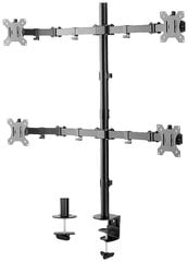 MONITOR ACC DESK MOUNT 13-32"/FPMA-D550D4BLACK NEOMOUNTS hind ja info | Teleri seinakinnitused ja hoidjad | hansapost.ee