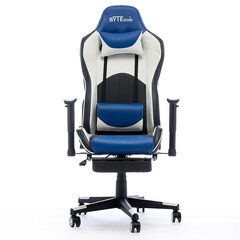 Massaažimängutool ByteZone Dolce Gaming Chair, must-sinine hind ja info | Kontoritoolid | hansapost.ee