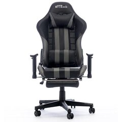 Massaažimängutool ByteZone Python bluetooth kõlaritega Gaming Chair, must-hall hind ja info | Kontoritoolid | hansapost.ee