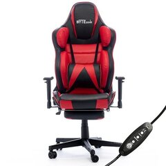 Masseeriv Mänguritool ByteZone Hulk Gaming Chair, must-punane hind ja info | Kontoritoolid | hansapost.ee