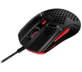 HyperX Pulsefire Haste, Black-Red hind ja info | Arvutihiired | hansapost.ee