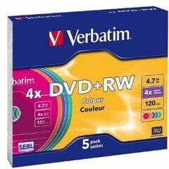 Verbatim DVD+R 4.7 GB hind ja info | Vinüülplaadid, CD, DVD | hansapost.ee