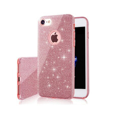 OEM Glitter 3in1 Case telefonile Samsung A20e, roosa hind ja info | Telefonide kaitsekaaned ja -ümbrised | hansapost.ee