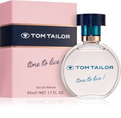 Парфюмерная вода Tom Tailor Time to live! EDP для женщин, 50 мл. цена и информация | Духи для Нее | hansapost.ee