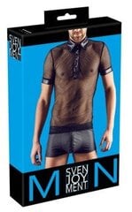 Мужская футболка Svenjoyment, черная цена и информация | Сексуальное бельё для мужчин | hansapost.ee