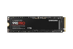 Samsung 990 Pro, 1TB, M.2, NVMe, MZ-V9P1T0BW цена и информация | Внутренние жёсткие диски (HDD, SSD, Hybrid) | hansapost.ee