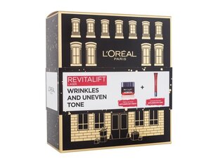 Näonahahoolduskomplekt L'Oréal Paris Revitalift: Revitalift Laser X3 päevakreem, 50 ml + Revitalift Laser X3 silmakreem, 15 ml hind ja info | Näokreemid | hansapost.ee
