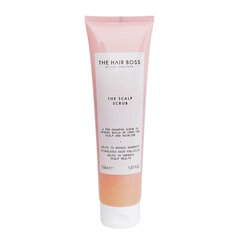 Peanaha- ja juuksekoorija The hair Boss By Lisa Shepherd The Scalp Scrub peeling, 150ml hind ja info | Juuksemaskid, õlid ja seerumid | hansapost.ee