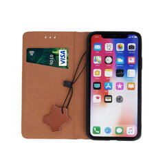 OEM Genuine Leather Case telefonile iPhone 7 / 8 / SE 2, pruun hind ja info | Telefonide kaitsekaaned ja -ümbrised | hansapost.ee