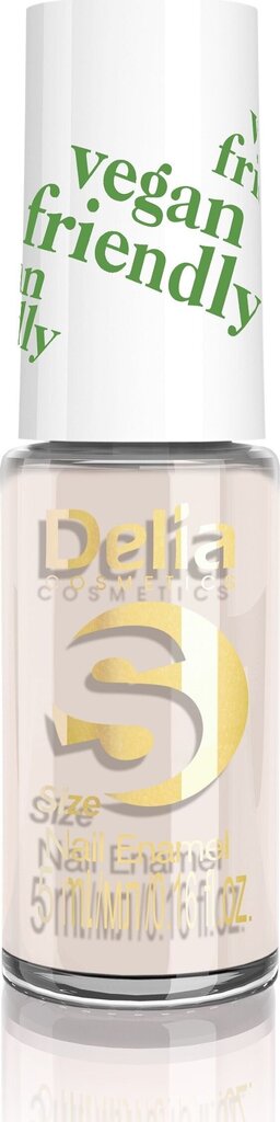 Küünelakk Delia Cosmetics Vegan Friendly Size S, nr 207 Nude to Me, 5ml hind ja info | Küünelakid ja küünelakieemaldajad | hansapost.ee