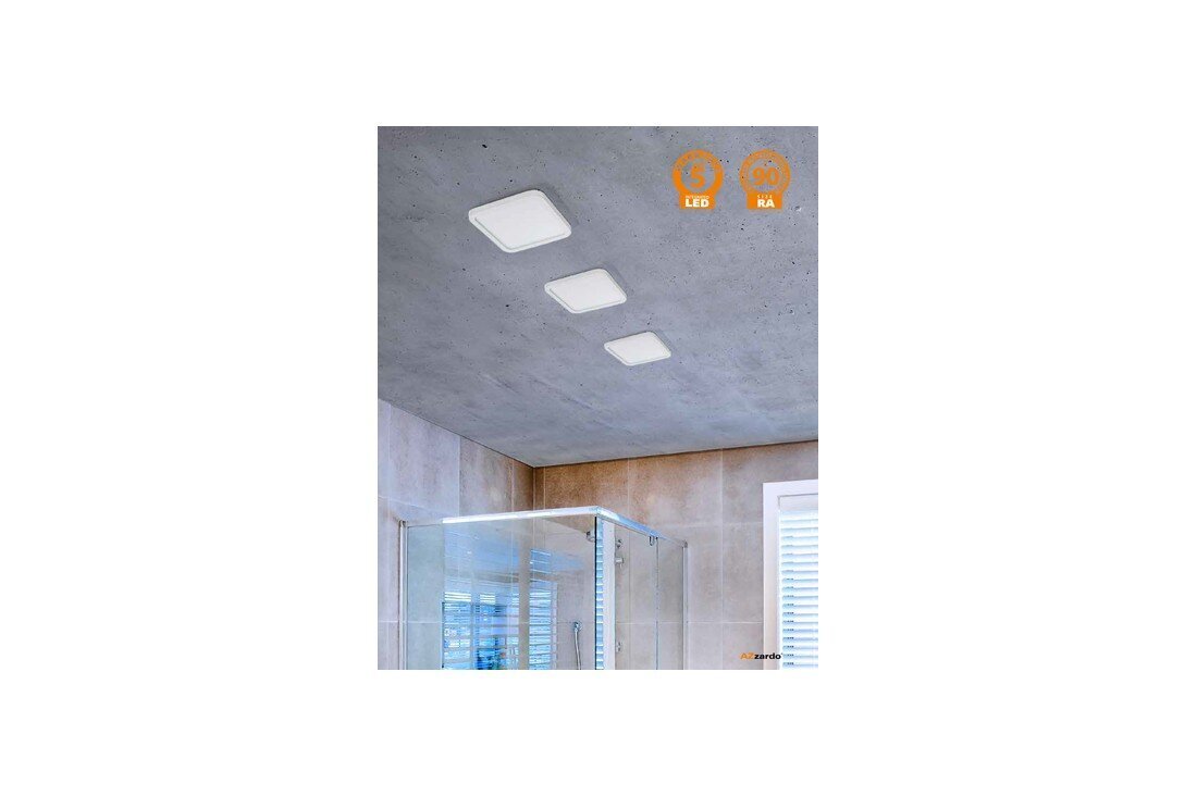 Süvistatav valgusti AZzardo Square AZ2833 hind ja info | Süvistatavad LED valgustid | hansapost.ee