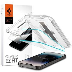Spigen EZ Fit, iPhone 14 Pro Max hind ja info | Ekraani kaitseklaasid ja kaitsekiled | hansapost.ee