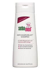 Juuste väljalangemise vastane šampoon Sebamed Hair Care Anti-Hairloss, 200 ml hind ja info | Šampoonid | hansapost.ee