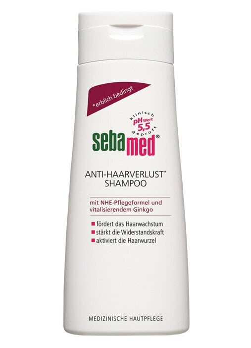 Juuste väljalangemise vastane šampoon Sebamed Hair Care Anti-Hairloss, 200 ml цена и информация | Šampoonid | hansapost.ee