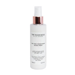 Spray, mis annab juustele sära The hair Boss By Lisa Shepherd The Semi-Permanent Shine Spray, 150ml hind ja info | Juuksemaskid, õlid ja seerumid | hansapost.ee