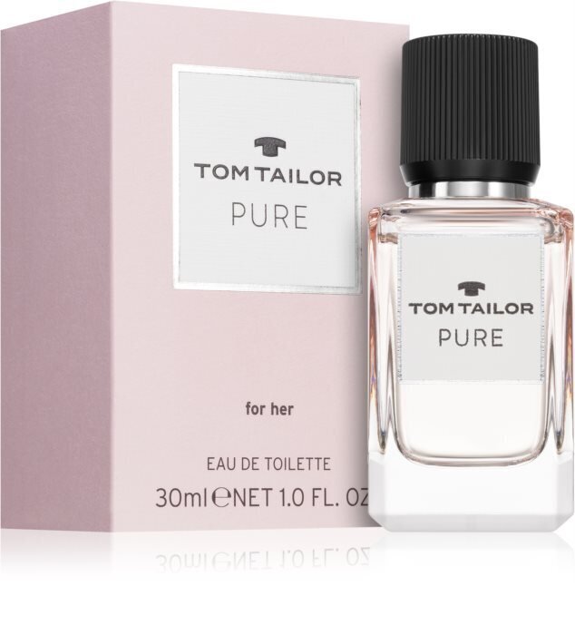 Tualettvesi Tom Tailor Pure For Her EDT naistele 30 ml hind ja info | Parfüümid naistele | hansapost.ee
