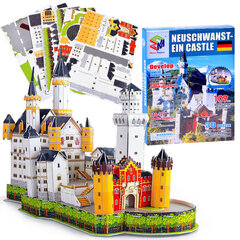 3D pusle Neuschwanstein Castle, 109 o. цена и информация | Пазлы | hansapost.ee