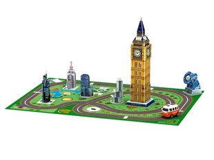 3D pusle Big Ben koos autoga hind ja info | Pusled lastele ja täiskasvanutele | hansapost.ee