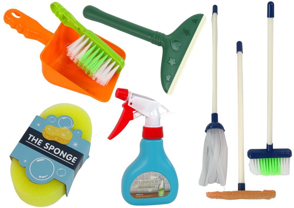 Puhastuskomplekt Cleaning Set, 11 o. hind ja info | Mänguasjad tüdrukutele | hansapost.ee