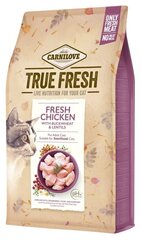 Carnilove True Fresh Cat Chicken kassitoit 4,8kg hind ja info | Kassi kuivtoit ja kassikrõbinad | hansapost.ee