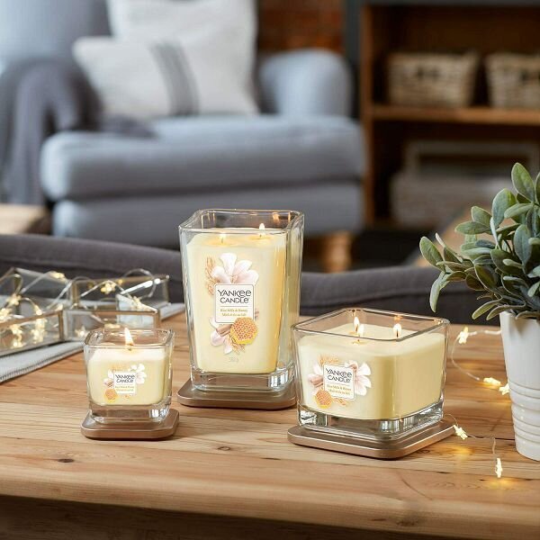 Lõhnaküünal Yankee Candle Rice Milk & Honey 96 g hind ja info | Küünlad, küünlajalad | hansapost.ee