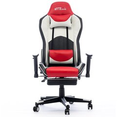 Massaažimängutool ByteZone Dolce Gaming Chair, must-punane hind ja info | Kontoritoolid | hansapost.ee