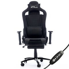 Массажное игровое кресло ByteZone Bullet Gaming Chair, черное цена и информация | Офисные кресла | hansapost.ee