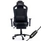 Massaažimängutool ByteZone Bullet Gaming Chair, must hind ja info | Kontoritoolid | hansapost.ee
