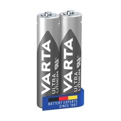 Аккумуляторы Varta Lithium AAA, 2 шт. цена и информация | Батарейки | hansapost.ee