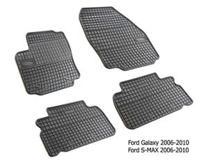 Резиновые коврики Ford Galaxy II/ S-Max 2006-2010 цена и информация | Модельные резиновые коврики | hansapost.ee