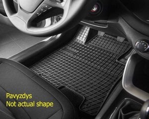 Резиновые коврики Opel Zafira A цена и информация | Модельные резиновые коврики | hansapost.ee