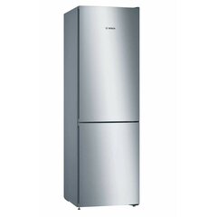 Комбинированный холодильник BOSCH KGN36VIEA  Нержавеющая сталь (186 x 60 cm) цена и информация | Холодильники | hansapost.ee