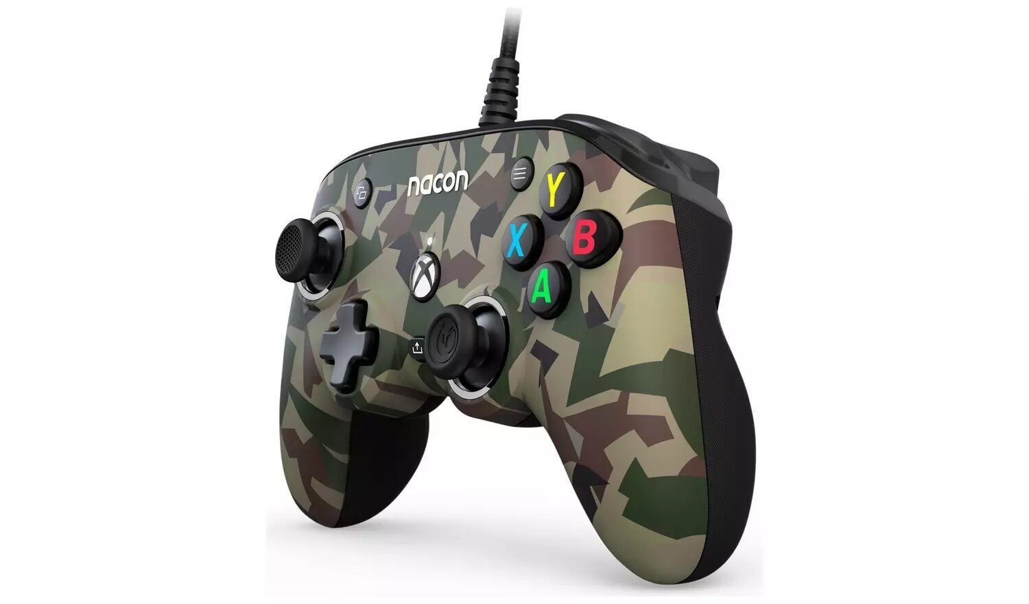 Nacon Pro Compact Xbox X/S & One juhtmega mängupult (Camo Green) цена и информация | Mängupuldid | hansapost.ee