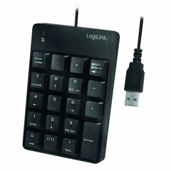 Цифровая клавиатура Logilink id0184   цена и информация | Клавиатура с игровой мышью 3GO COMBODRILEW2 USB ES | hansapost.ee