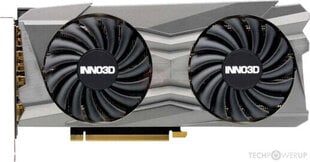 Видеокарта INNO3D GeForce RTX 3070 Twin X2 LHR цена и информация | Компьютерные вентиляторы | hansapost.ee