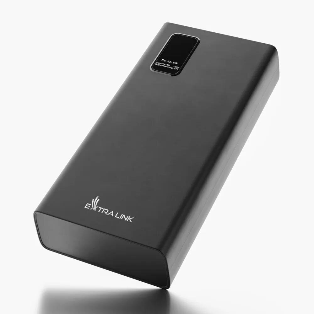 Extralink powerbank EPB-068 20000mAh fast charging black цена и информация | Akupangad | hansapost.ee