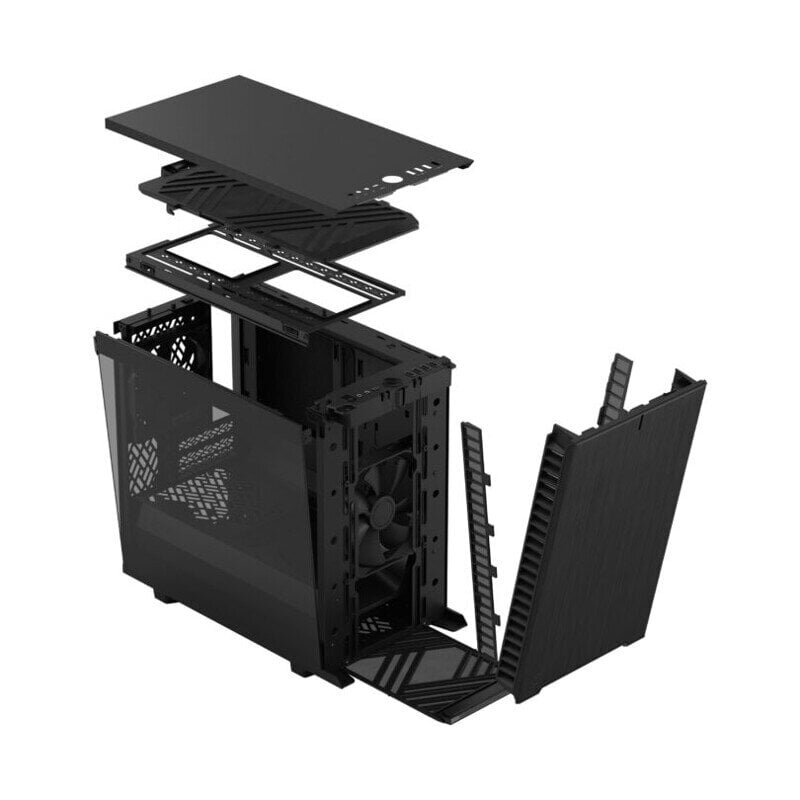 Fractal Design Define 7 Nano Black TG Light Tint price and information | Arvutikorpused | hansapost.ee