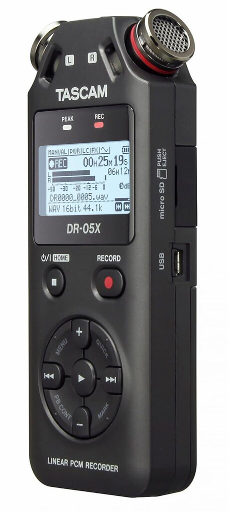 Tascam DR-05X hind ja info | Diktofonid | hansapost.ee